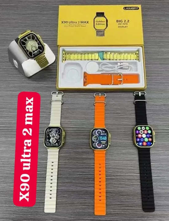 X90 Ultra 2 Max Golden Smart watch